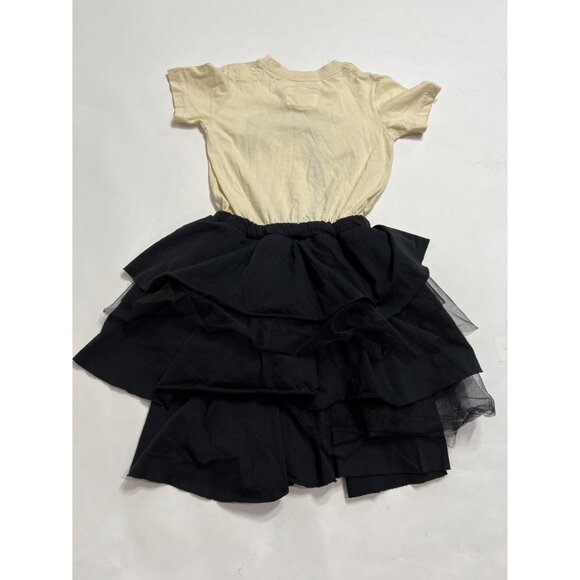 Nununu Rawk Layered Dress in Black - Picture 5 of 5